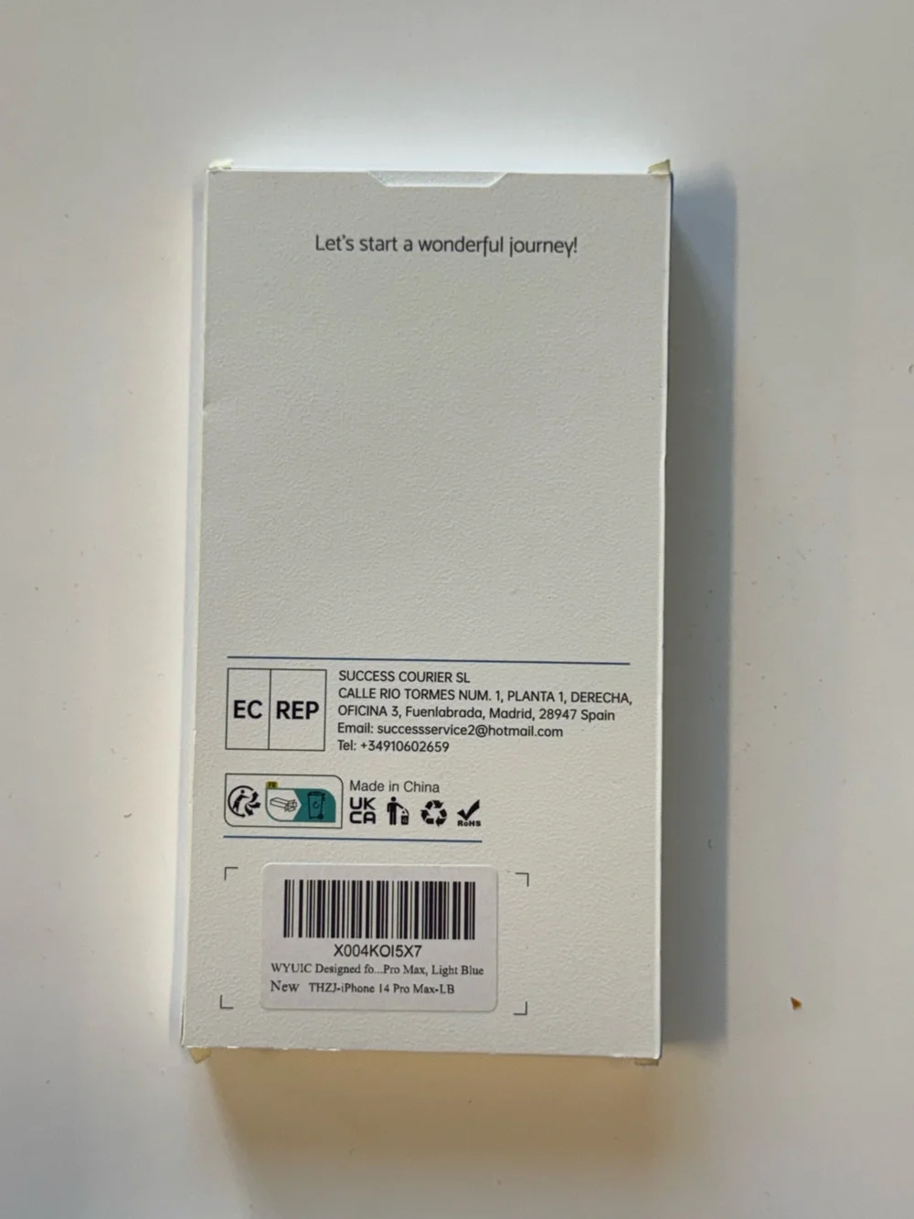 White Smartphone Case – Slim Fashion Simple